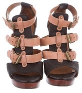 Thumbnail for your product : Chie Mihara Colorblock Multistrap Sandals