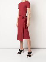 Thumbnail for your product : Rosetta Getty Asymmetric Hem Jersey Dress