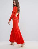Thumbnail for your product : boohoo Lace Open Back Maxi Dress