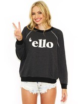 Thumbnail for your product : Wildfox Couture Ello Kim Sweater in Clean Black