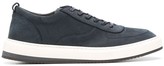 Thumbnail for your product : Corneliani Leather Lace-Up Sneakers