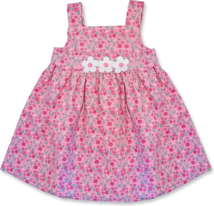 Florence Eiseman Floral Corduroy Jumper With Flowers