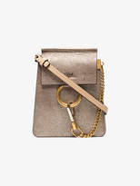 Chloé Gold Metallic Faye Small Bracelet Bag