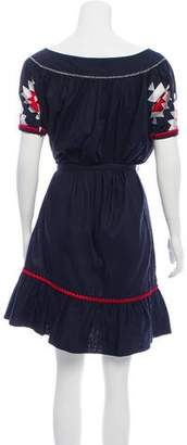 Tory Burch Embroidered Mini Dress w/ Tags