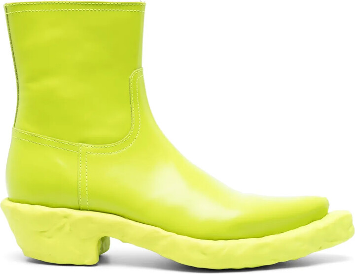 CamperLab Venga chunky-sole leather boots