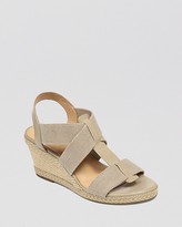 Thumbnail for your product : Lucky Brand Open Toe Platform Wedge Espadrilles - Kalenna