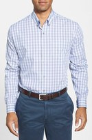 Thumbnail for your product : Cutter & Buck 'Gordon' Classic Fit Plaid Sport Shirt (Big & Tall)