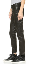 Thumbnail for your product : Paige Denim 1776 Paige Denim Jimmy Jimmy Crop Leather Pants