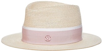 Maison Michel Logo Plaque Bucket Hat