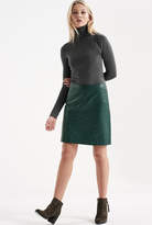 Thumbnail for your product : Long Tall Sally Faux Leather A-Line Skirt