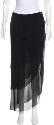 Chanel Silk Maxi Skirt
