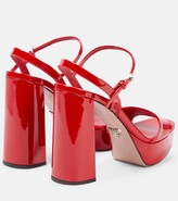 Thumbnail for your product : Prada Patent leather platform sandals
