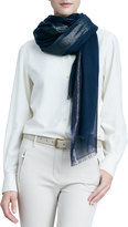 Thumbnail for your product : Loro Piana Amber Soffio Stole, Classic Blue