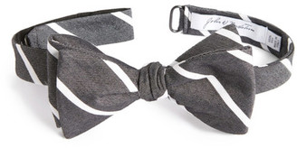 John W. Nordstrom Young Stripe Silk Bow Tie
