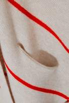 Thumbnail for your product : Autumn Cashmere Striped Cashmere Cardigan