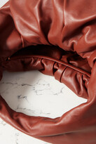 Thumbnail for your product : Bottega Veneta The Shoulder Pouch Medium Gathered Leather Shoulder Bag - Brown