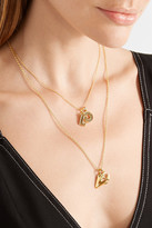 Thumbnail for your product : Monica Vinader Rolo 24 Gold Vermeil Chain - one size
