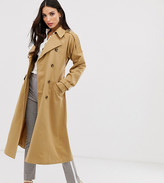 Thumbnail for your product : Asos Tall ASOS DESIGN Tall longline trench coat
