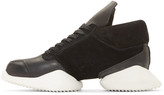 Thumbnail for your product : Rick Owens Black & White Island Sole adidas by Sneakers