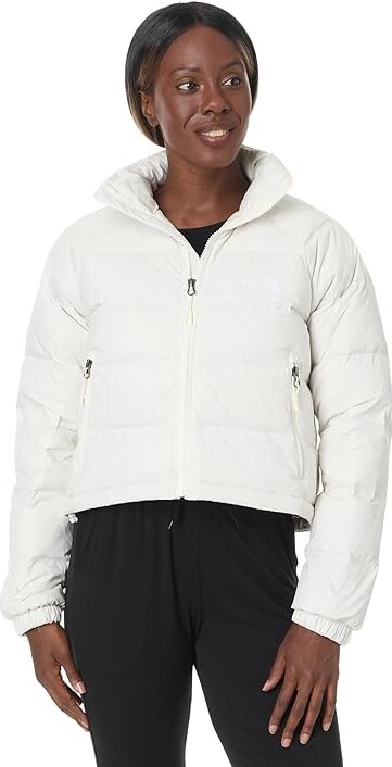 The North Face Hydrenalitetm Down Short Jacket Women's Coat White Dune : 2XL, Down/Nylon