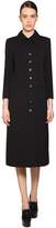 Thumbnail for your product : Givenchy Wool Drill Fitted Coat