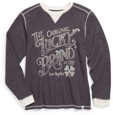 Thumbnail for your product : Lucky Brand 'Power Punch' Thermal T-Shirt (Little Boys)