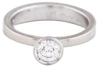 Gucci Platinum Diamond Engagement Ring