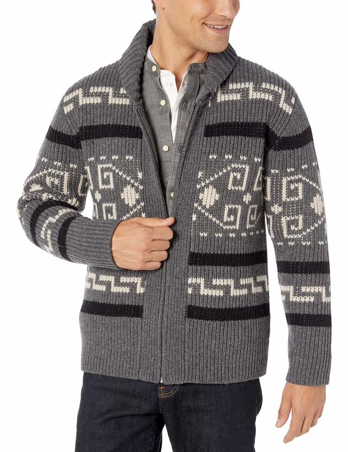 sweater with collar and zipper