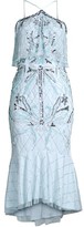 Thumbnail for your product : Aidan Mattox Beaded Off-The-Shoulder Gown