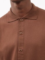 Thumbnail for your product : Lady White Co. - Cotton-jersey Short-sleeved Shirt - Brown