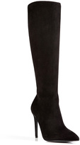 Thumbnail for your product : Ralph Lauren Collection Suede High Heel Boots in Black