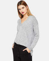 Thumbnail for your product : Oxford Kitty Soft Relax Fit V-Neck Knit