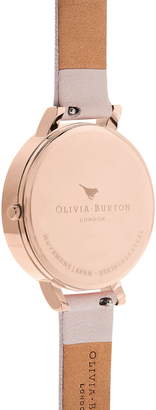 Olivia Burton Leather Strap Watch, 38mm