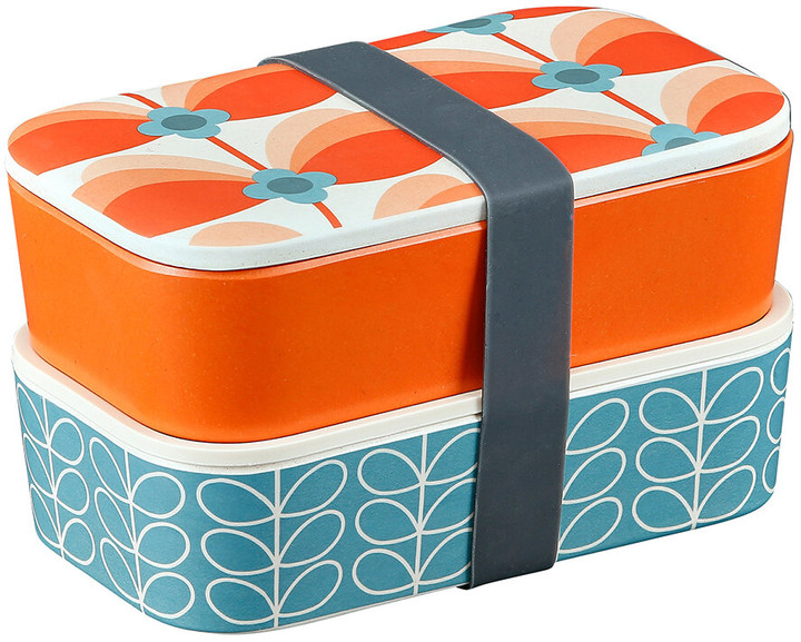 Orla Kiely Butterfly Stem Bamboo 2 Tier Lunch Box ShopStyle Food
