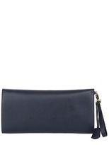 Thumbnail for your product : Ferragamo Afef Leather Clutch