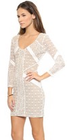 Thumbnail for your product : David Lerner Pieced Lace Dress