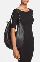 Thumbnail for your product : Alexander McQueen 'Padlock' Leather Hobo