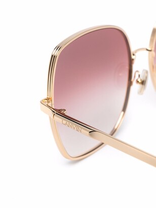 Lanvin Oversized-Frame Gradient Sunglasses