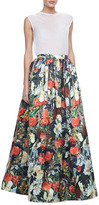 Thumbnail for your product : Alice + Olivia Tina Floral Ball Gown Skirt