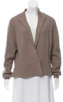 Thumbnail for your product : 3.1 Phillip Lim Long Sleeve Rib Knit Cardigan Beige Long Sleeve Rib Knit Cardigan