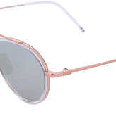 Thumbnail for your product : Thom Browne aviator sunglasses - unisex - Metal (Other) - One Size