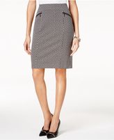 Thumbnail for your product : Alfani Jacquard Pencil Skirt, Created for Macy's