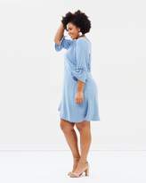 Thumbnail for your product : Junarose 3/4 Sleeve Dress