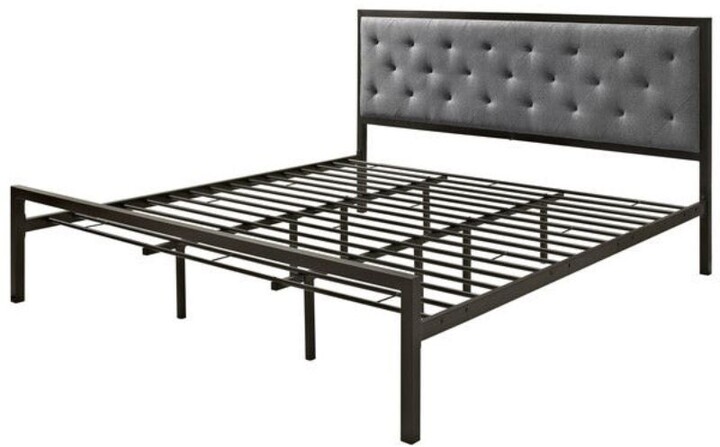 King Size Modern Metal Platform Bed, Modern Metal Platform Bed Frame