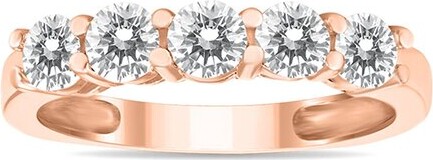 True Diamond 14K Rose Gold 0.96 ct. tw. Diamond Ring