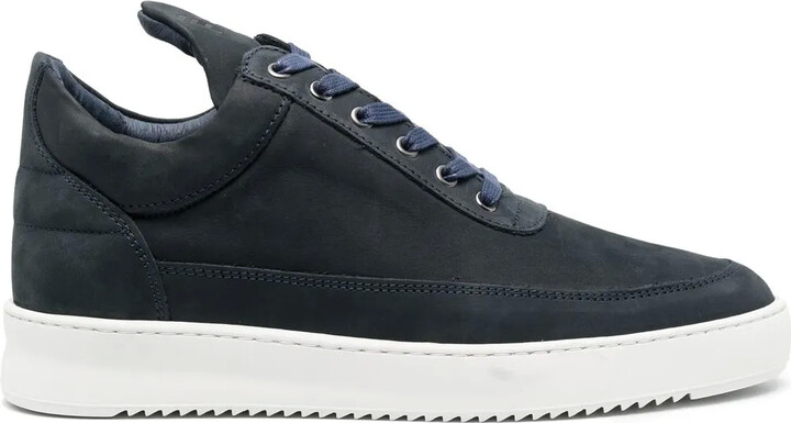 Filling Pieces Low-Top Suede Sneakers