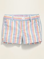 Thumbnail for your product : Old Navy Pull-On Seersucker Shorts for Toddler Girls