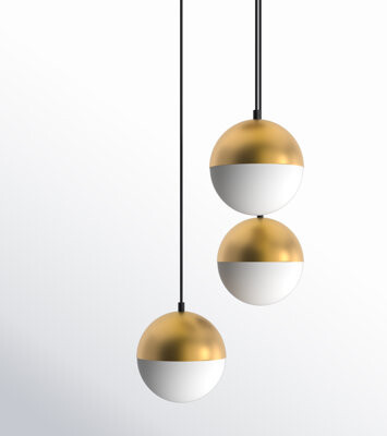 Hastings 3 - Light Cluster Globe Pendant