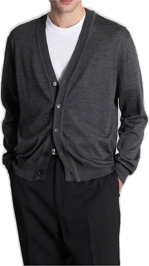 Grifoni Buttoned Long Sleeved Cardigan
