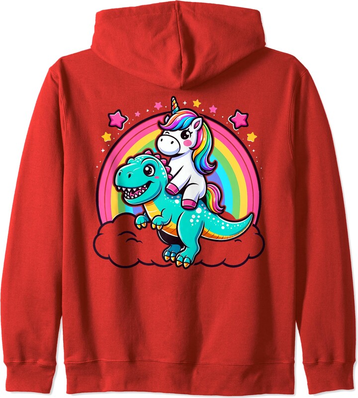 Unicorn Riding T-Rex Dinosaur apparels. Unicorn Riding T-Rex Dinosaur ...